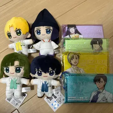 히카루의 바둑 쵸코토모 봉제 인형 전 4종 클리어 멀티 케이스 전 4종