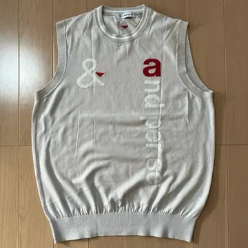 and per se 골프 베스트 L 사이즈 라이트 베이지