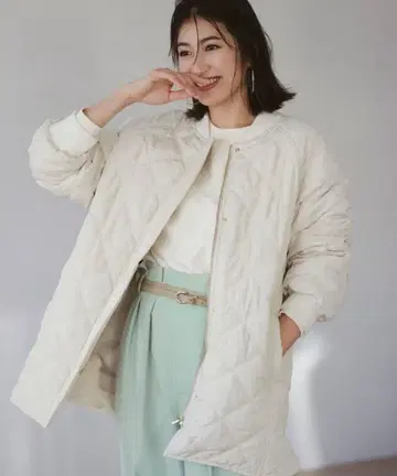 애니팜 다이아 퀼트 블루종