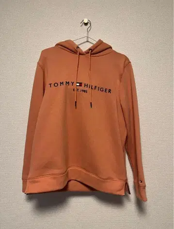 TOMMY HILFIGER 오렌지 후드티