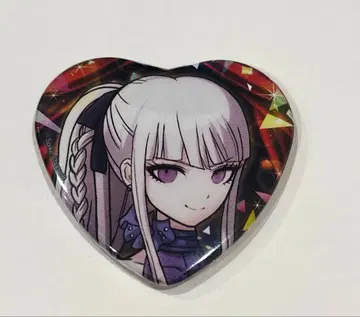 단간론파 키리기리 쿄코 하트형 캔뱃지 10주년