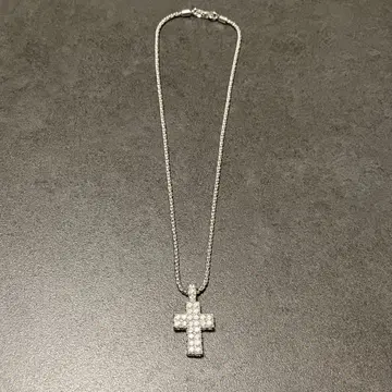 스와로브스키 크로스형 목걸이