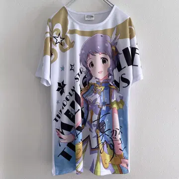 아이돌 마스터 T셔츠 프리 사이즈