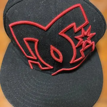 DC 59FIFTY 캡 블랙/레드