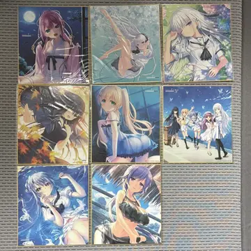 Summer Pockets 색지 8장 세트