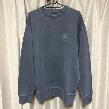 빌라봉 루즈핏 맨투맨 백 프린트