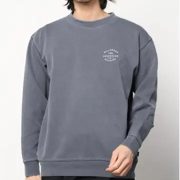 빌라봉 루즈핏 맨투맨 백 프린트