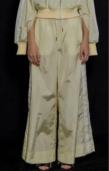 PRANKPROJECT 사이드 라인 와이드 팬츠