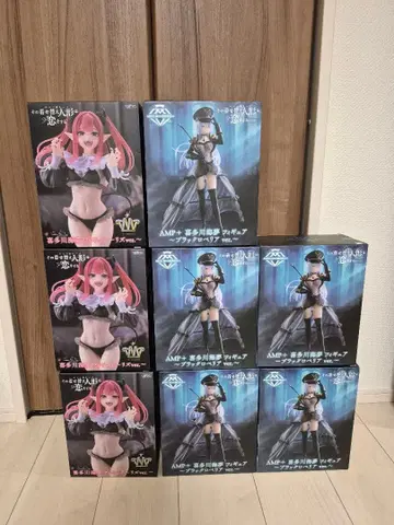 키타가와 마린 피규어 세트 리즈ver. & 블랙 로베리아 ver.