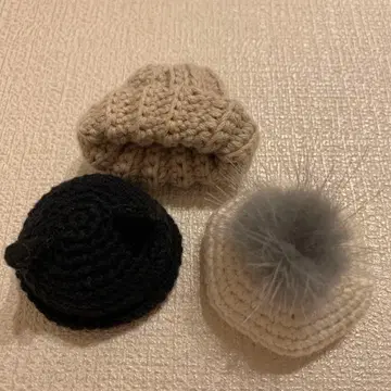 인형용 모자 세트