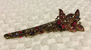 빈티지풍 나비 디자인 머리핀