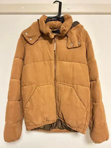 BACK NUMBER 브라운 다운 자켓 L 사이즈