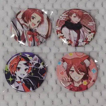 이레귤러즈 리우라 캔뱃지 4개 세트