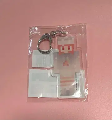 노아님 마이크 스킨 아크릴 키링 파자마 아크릴 키링 컬러풀 피치 카라피치