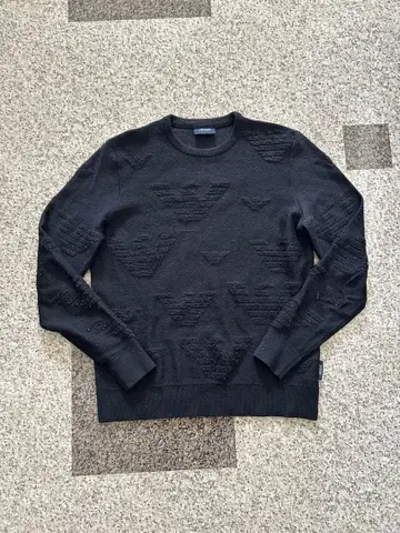 [Armani Jeans] 빈티지 니트 아카이브 y2k 블랙