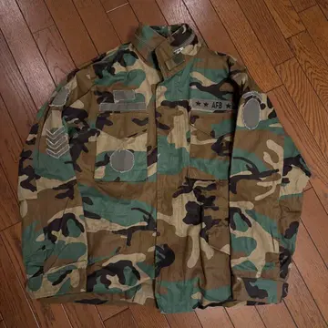 AFB 카모플라쥬 밀리터리 자켓 M