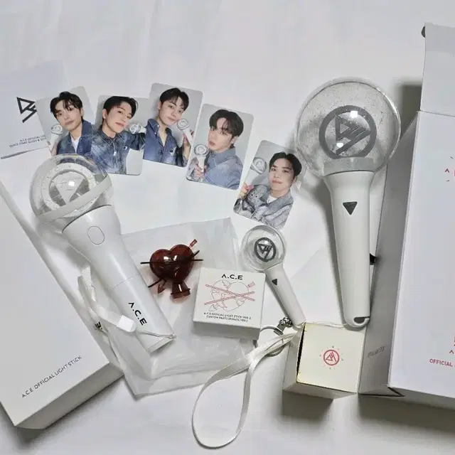 A.C.E 공식 응원봉 풀세트 + 포토카드