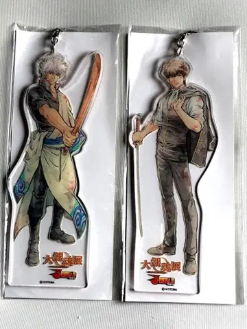 은혼 대은혼전 J-WORLD 아크릴 키링 사카타 긴토키 히지카타 토시로