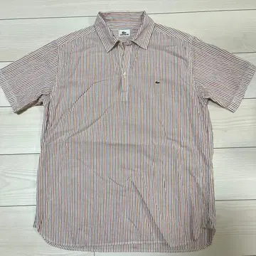 LACOSTE 스트라이프 피케 셔츠 사이즈 3