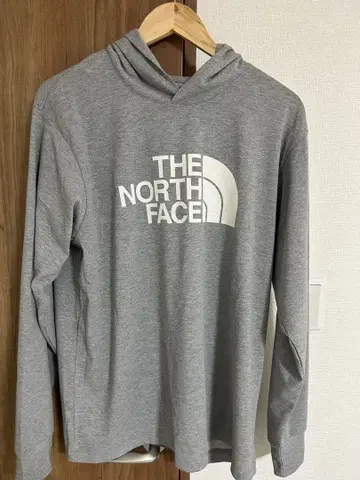THE NORTH FACE 그레이 후드 부착 후드티
