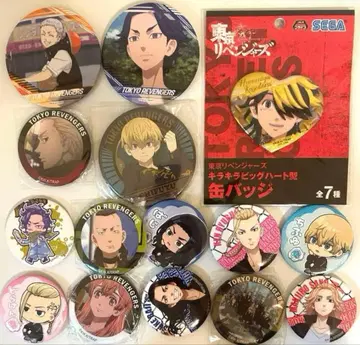 도쿄 리벤저스 캔뱃지 러버 스트랩 아크릴 키링 등 36점