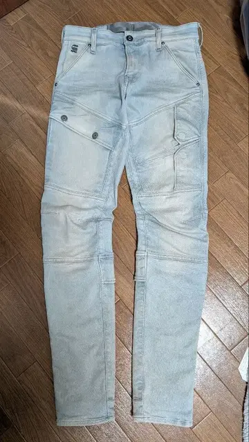 G-STARLOW 라이트 블루 스키니 데님