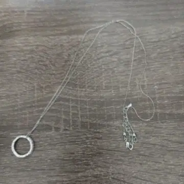 심플 반지 펜던트 목걸이