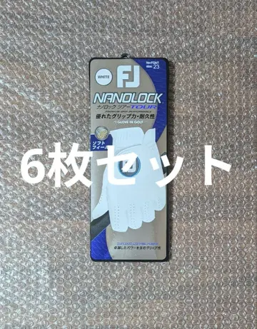 새상품 6개 세트 풋조이 나노 락 투어 골프 그로브 2025 모델