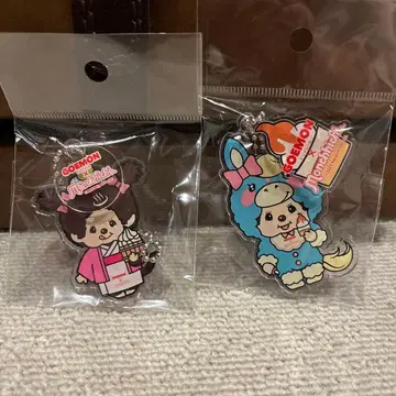 고에몬 유후인 x 몬치치 키링 오이타 한정판