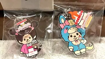 고에몬 유후인 x 몬치치 키링 오이타 한정판