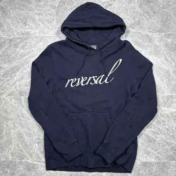 reversal 후드티 네이비 M 사이즈 리버설