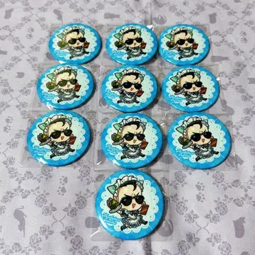 스트그라 경찰 SGPD 콜라보 카페 캔뱃지 노멀 아기 캡