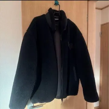 PUMA 블랙 플리스 자켓