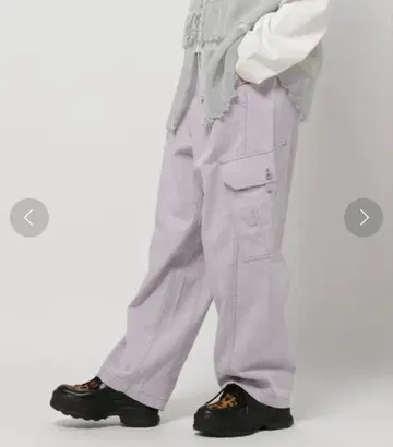 니코앤드 배럴 카고 팬츠 라벤더