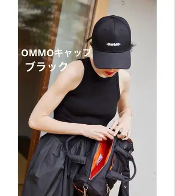 OMMO 캡 새상품급 블랙
