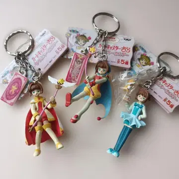 카드캡터 사쿠라 더블 키링 케로짱 코스튬