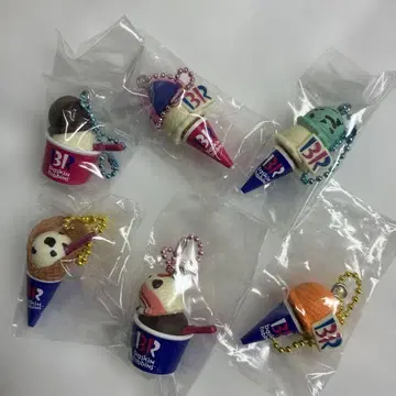 서티원 아이스크림 마스코트 6개 세트