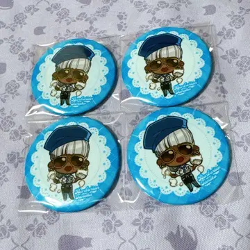 스트그라 경찰 SGPD 콜라보 카페 캔뱃지 노멀 바바리안 다나카