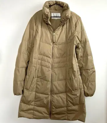 LOUNIE 베이지 퀼팅 다운 자켓 여성용 아우터 M