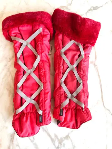 퍼 포함 레그 워머 여성용 골프 미사용 Heal Creek