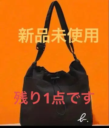 주말 세일 에네스베 agnes b. 숄더백 블랙 미사용 새상품
