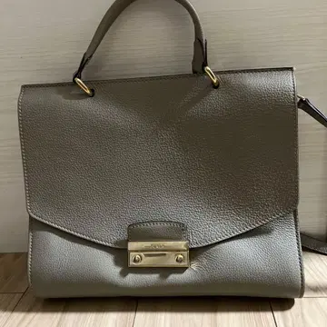 FURLA 그레이 핸드백