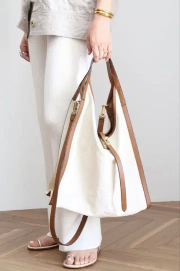 DeuxiemeClasse ORSETTO CANVAS LEATHER 백