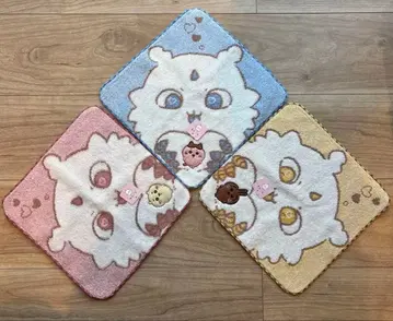 새상품 치이카와 (먼작귀) 저 아이 손수건 뭉쳐있어요 3개 세트