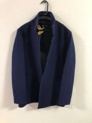 미셸 클라인 네이비 계열 코트 지퍼 달린 46