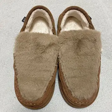 MEI/메이 2way 모카신 퍼 슬립온 S