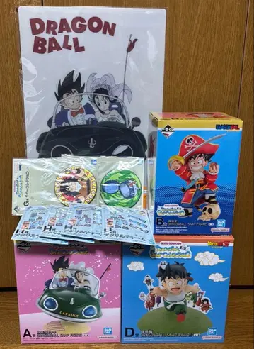 제일복권 드래곤볼 스냅 컬렉션 2 피규어 3체 세트