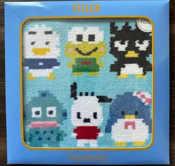 새상품! 미사용! 페이러 산리오 하피단부이 손수건 타월 FEILER
