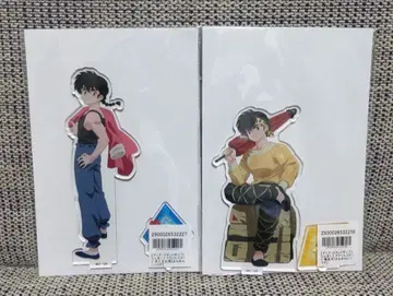 란마 1/2 마네키네코 콜라보 아크릴 스탠드 란마 료가 가라오케