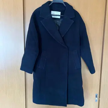 SLOBE 네이비 롱 코트